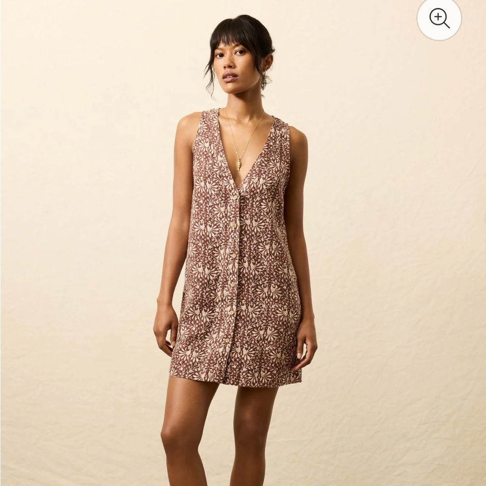 NWT Faherty Alston Dress - Sausalito Sunset